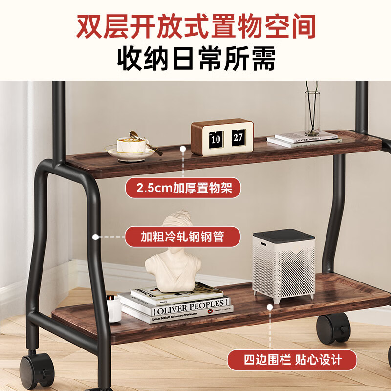 Beishi 32-75-inch TV stand universal floor-standing TV rack video conferencing display TV cart suitable for Xiaomi Hisense TCL Skyworth and other 55/65 inches