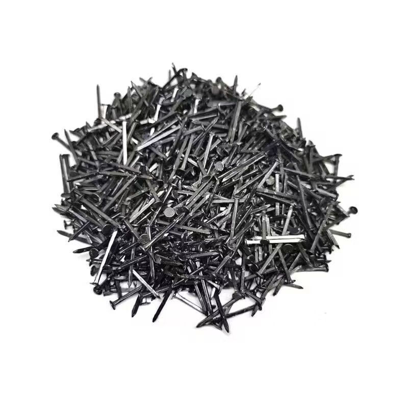 Vinoa spikes, square small iron nails, small nails, shoe repair nails, smelly leather nails, square nails, small nails, fine nails for fixing, 19 mm long, 50 g bag, about 130 pcs