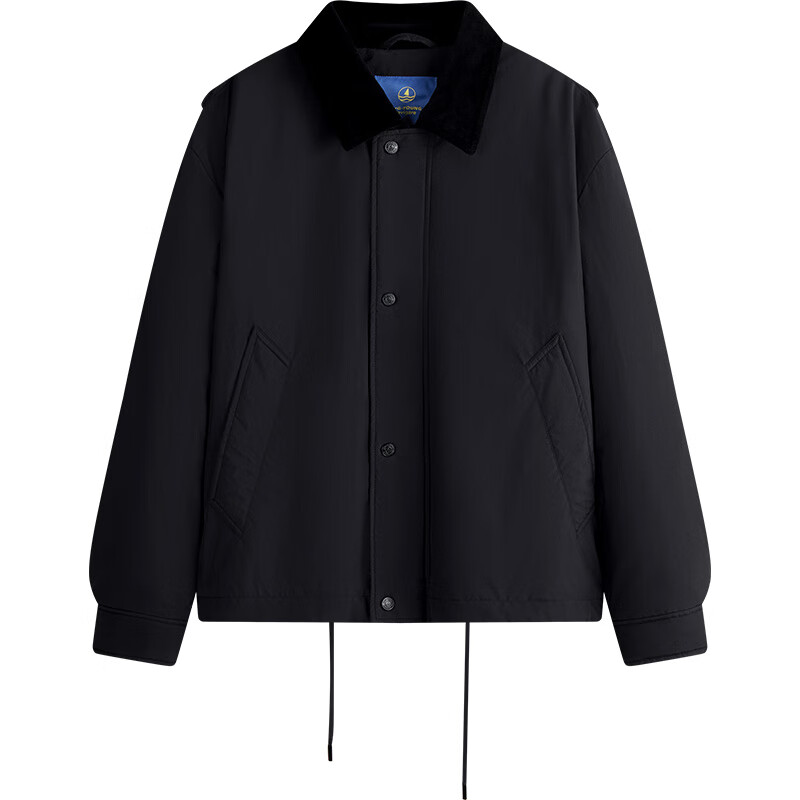 NVG YOUNG Italian dinghy Barn style lapel padded jacket men's autumn and winter warm casual jacket windproof cotton jacket