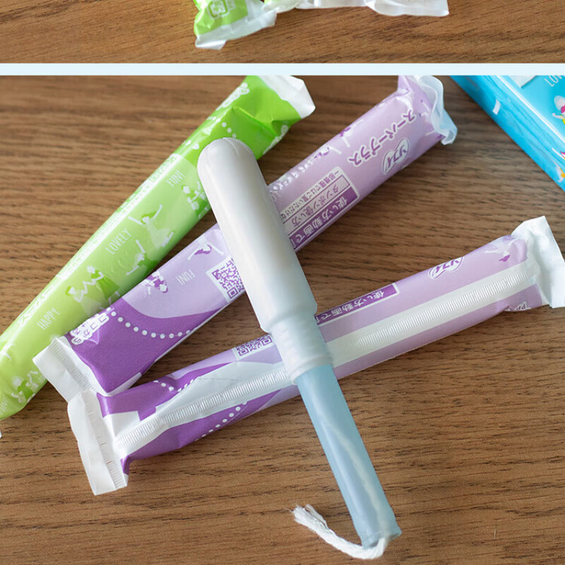 Unicharm daily and night use Sophie built-in menstrual swab sliver long tube waterproof swimming sanitary napkin purple 25 pieces (extra day and night use) others