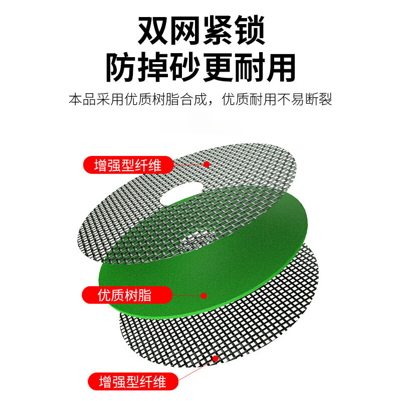 Zhewei 125/150/180 cutting disc angle grinder grinding wheel disc metal stainless steel 100 grinding disc angle grinding disc Great White Shark 105x1.2 green enhanced double mesh 10 pieces