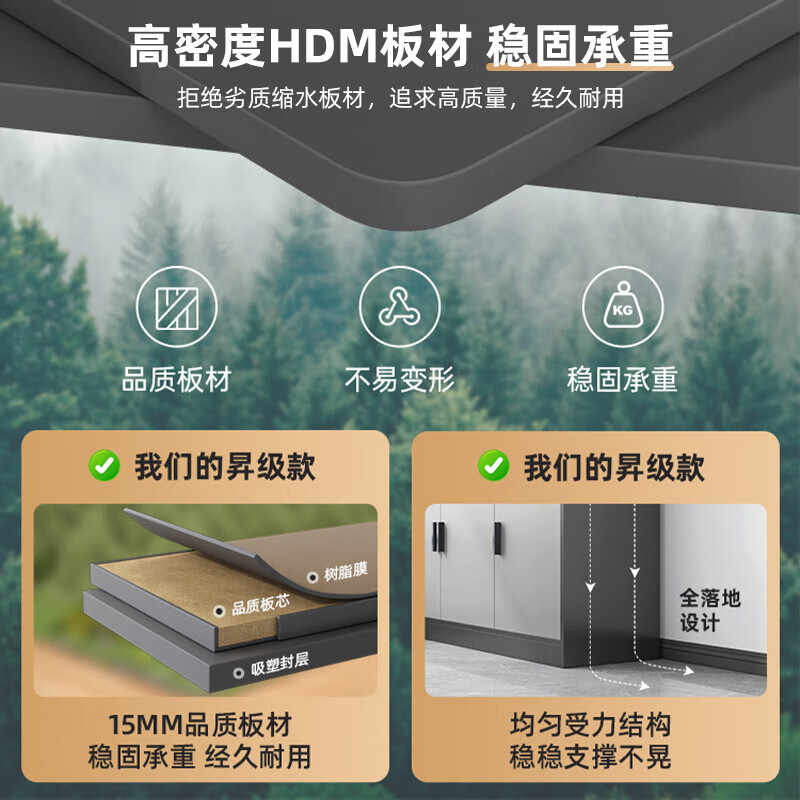 Office file cabinet information cabinet storage cabinet storage cabinet wooden storage cabinet office bookcase floor-standing filing cabinet upgraded transparent model - Nordic maple color 120*34*182cm