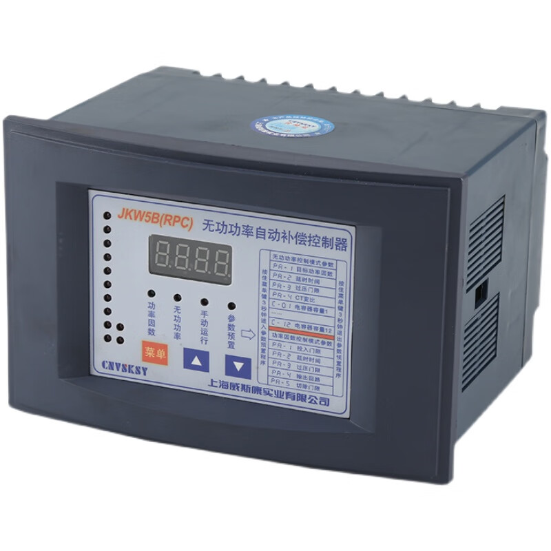 Viscon JKW5B intelligent reactive power automatic compensation controller capacitor cabinet compensation cabinet 220V 380V JKW5B-12 380V