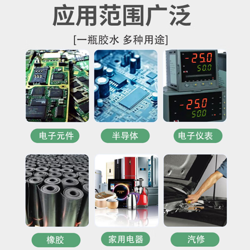 Kraft transparent silicone sealant K-705 RTV silicone rubber electronic sealant waterproof potting insulating glue circuit board industrial glue transparent 45g/piece