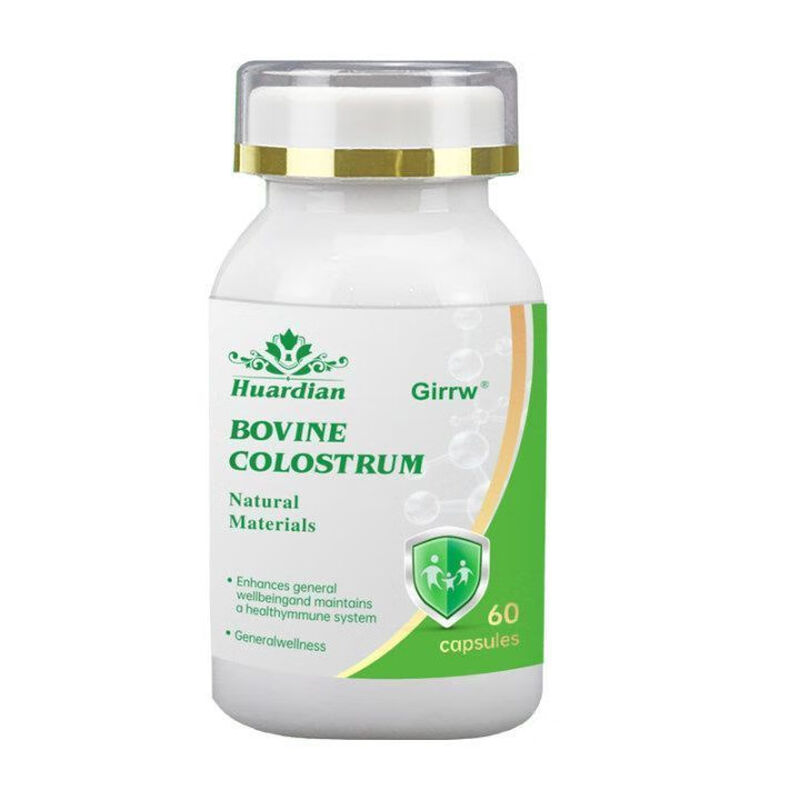 GIRRW Canada imported bovine spleen aminopeptide bovine colostrum immune globulin capsules for middle-aged and elderly allergic nettle immune enhancement 60 capsules * 3 boxes