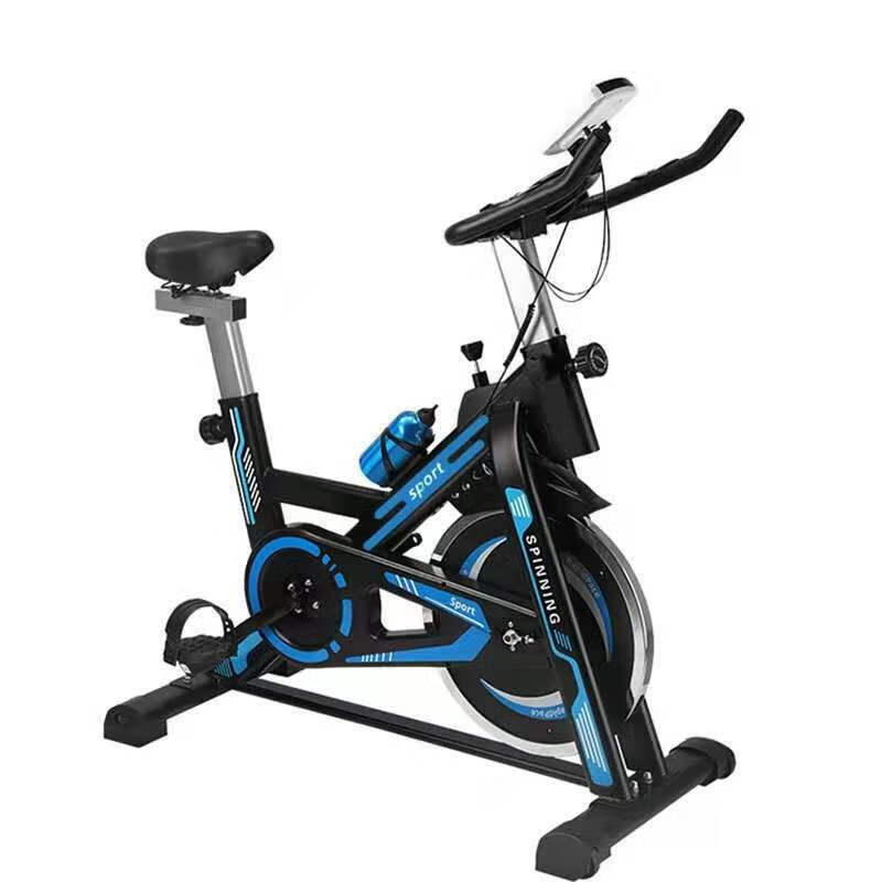 Jianzhimei new new model supply dynamic bicycle home fitness equipment silent exercise bike indoor sports 709 red naked bike + Bluetooth APP + Bluetooth audio