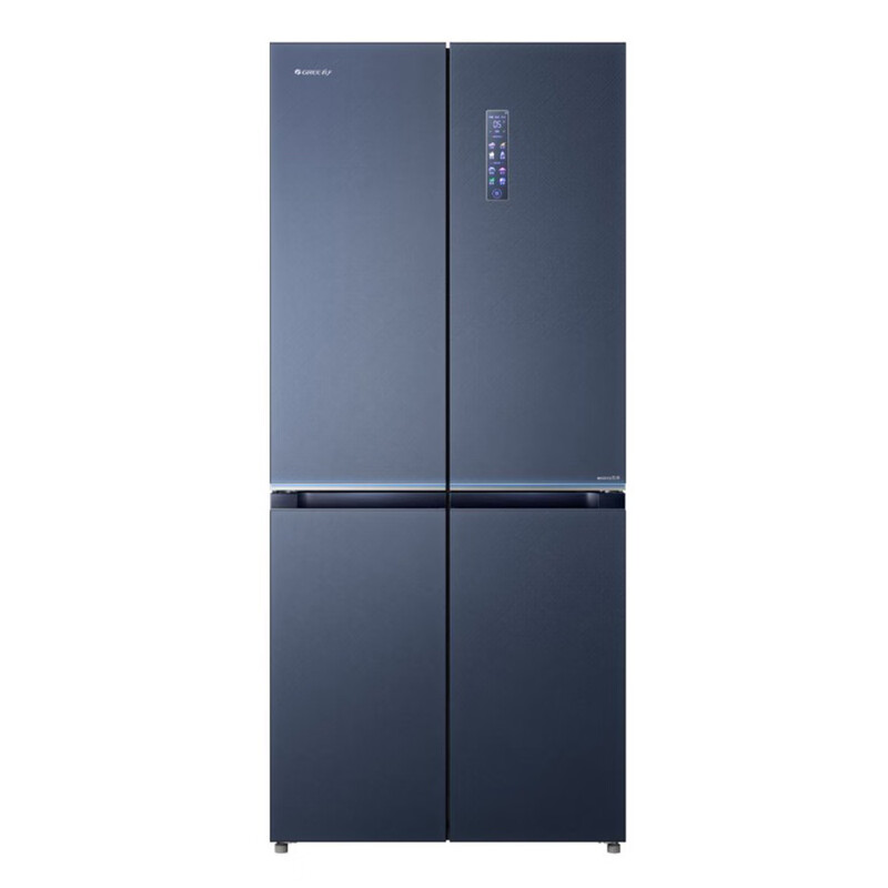 Gree household first-level energy-efficiency refrigerator dual-system sterilization and deodorization seamless flat-38 deep-freeze cross-door refrigerator BCD-508WGMAK3SPSGA/Yunjin Blue