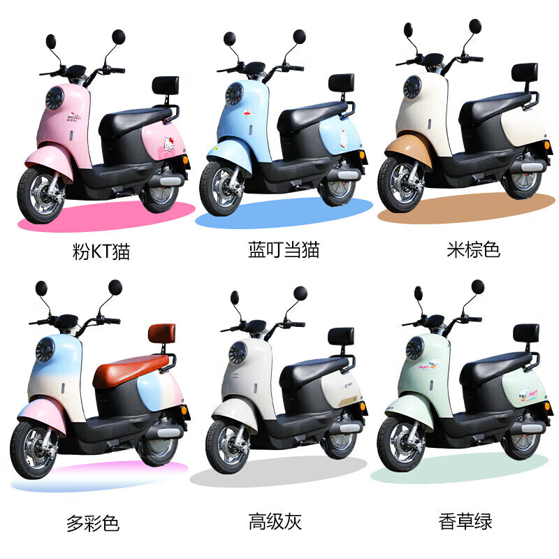 Feiye 20% subsidy 2025 new Yadi same model Xiaoguiwang electric vehicle 72V motorcycle pedal electric motorcycle high-grade gray 72v20.3a complete vehicle can be ridden + standard configuration