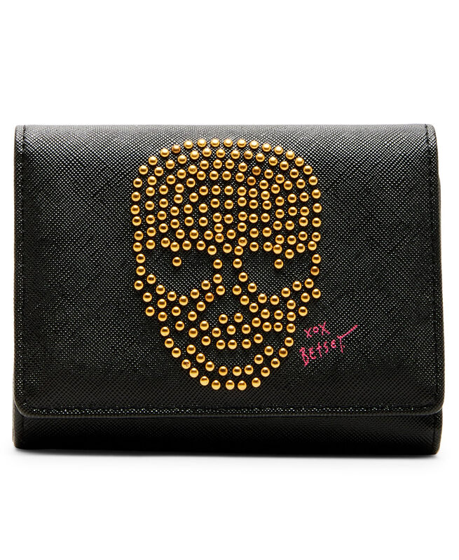 Betsey johnson Wallet Women's Polyurethane Betsey Johnson Black One Size