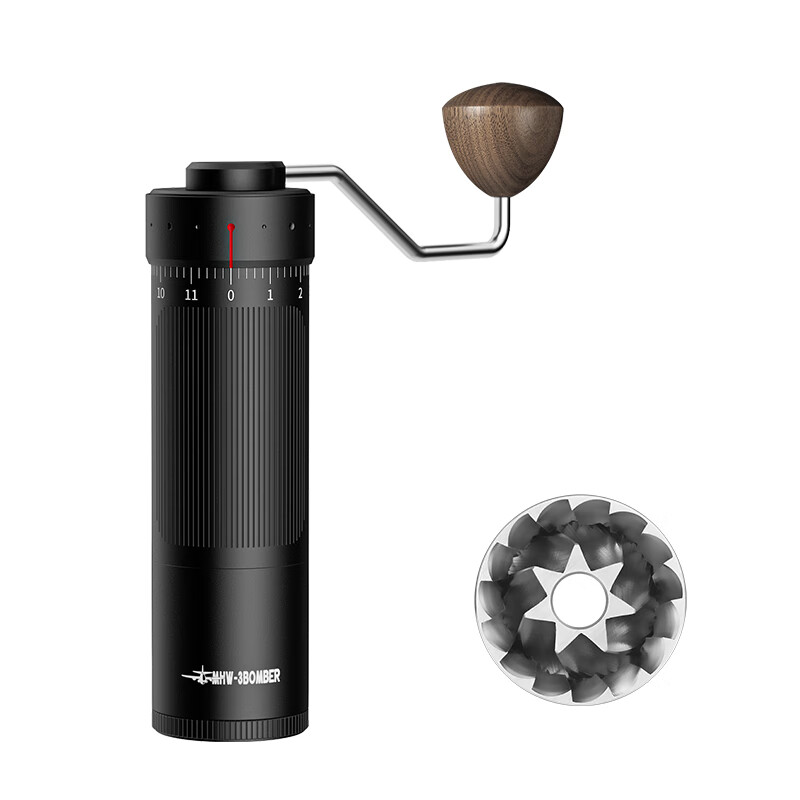 MHW-3BOMBER Bomber New Year's Gift Sharp Blade R3 Bean Grinder Hand-cranked Coffee Bean Grinder Manual Bean Grinder