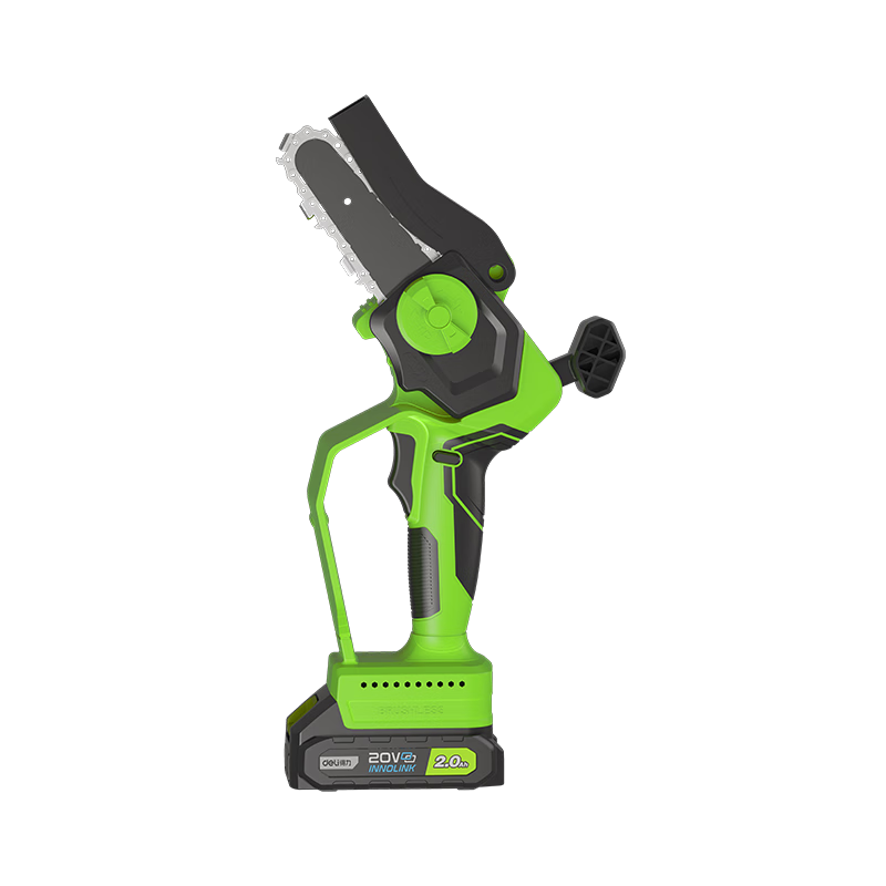 Deli lithium chainsaw household firewood sawing high power 20V small tree felling handheld electric chain saw 4 inches DGJ102-1