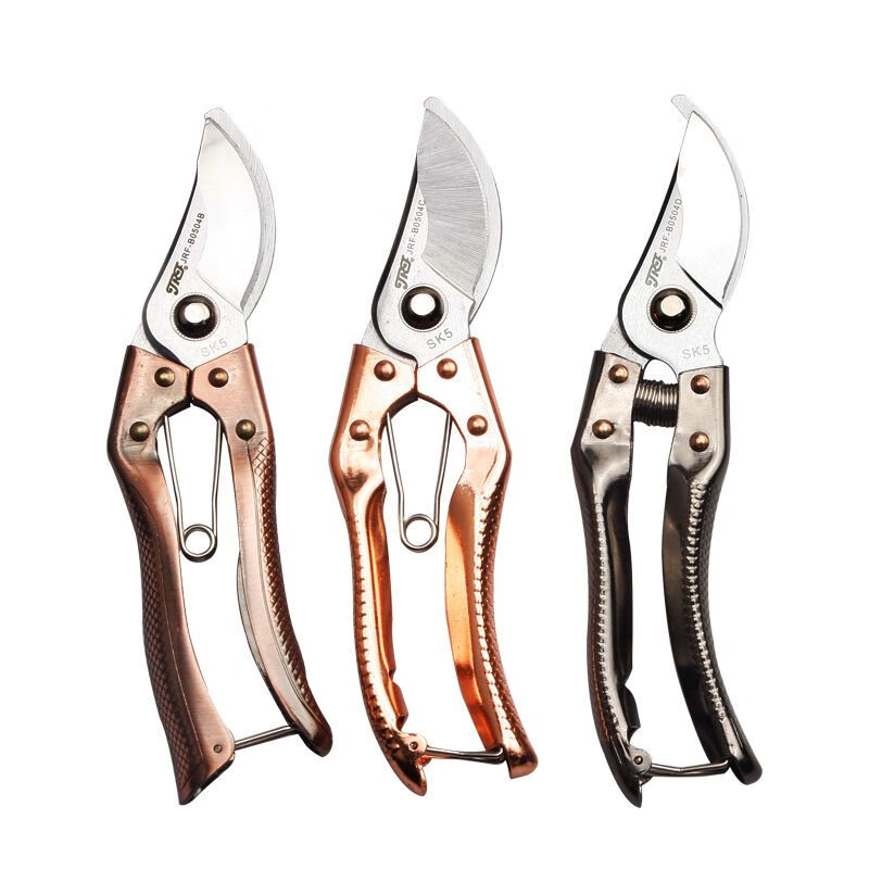 Xiangrong gardening pruning fruit tree tools pruning shears thick branch shears flower pruning scissors flower pruning tools rich gold