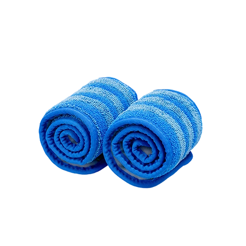 Mandelai flat mop 60cm wide replacement cloth 2 pack