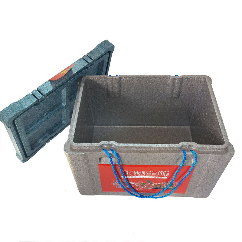 Mo Peng foam insulated box fresh food packaging box seafood beef and mutton packaging gift box packaging gift box cold chain fresh-keeping insulation EPP box 8L gift box (all blue)