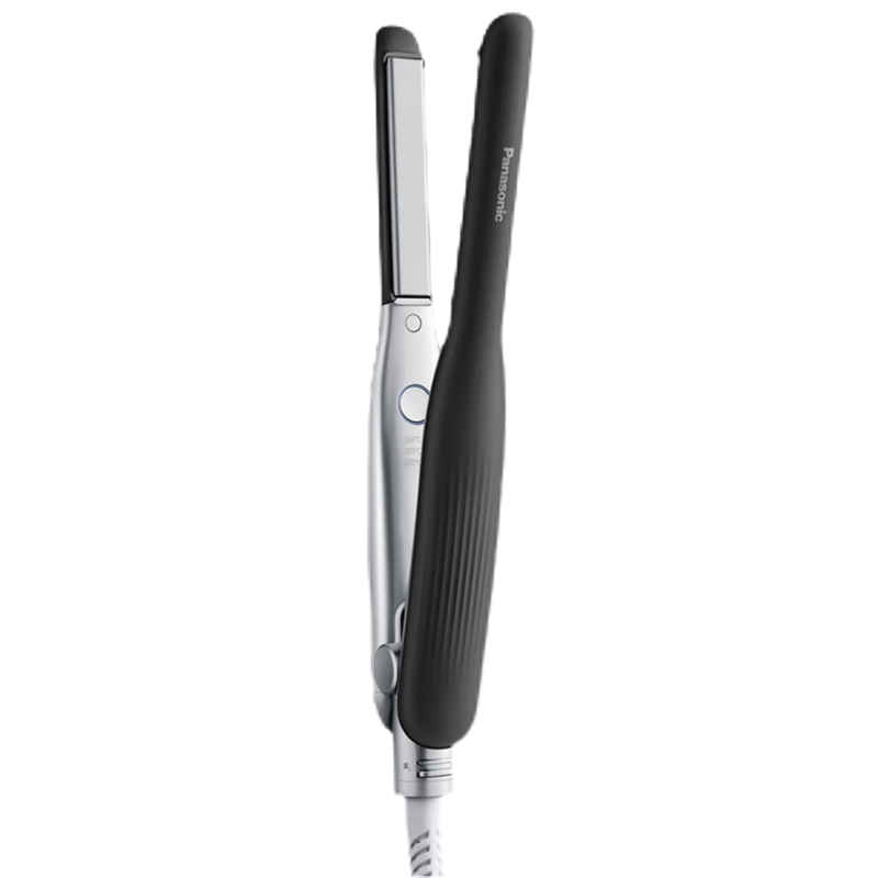 Panasonic negative ion men's straight plate clip short hair curling wand dual-purpose bangs does not hurt hair, anti-perm, curved and fluffy New Year's gift EH-HV23