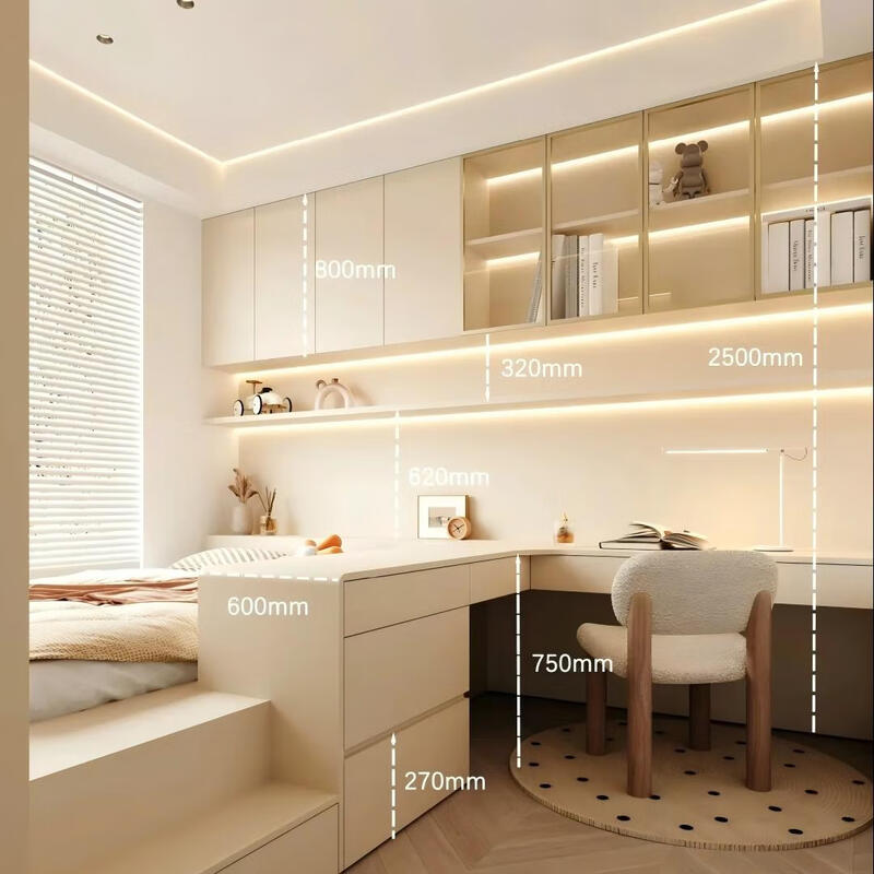 PIANO tatami customized overall tatami bed cabinet integrated bed children's bed desk integrated furniture wardrobe bedroom customization prepayment (for pricing details, please contact customer service)