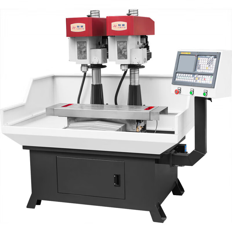 Xianhu double head three-axis CNC desktop drilling machine ZK472025 automatic CNC drilling and tapping servo ZK4720-2 stepper motor