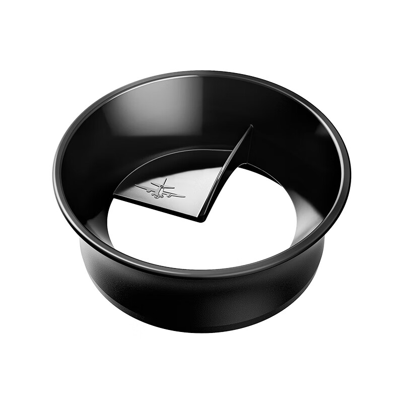 MHW-3BOMBER Bomber Moka Pot Powder Distributor Special Coffee Powder Receiver Single and Double Valve Universal Anti-Flying Powder Accessories Black