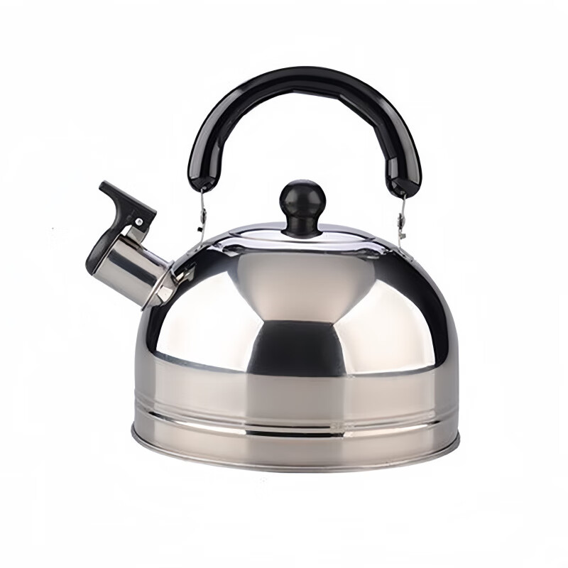 Shi Jin high-end quality induction cooker kettle for tea special flat bottom household kettle 201 stainless steel whistle hot open 2L