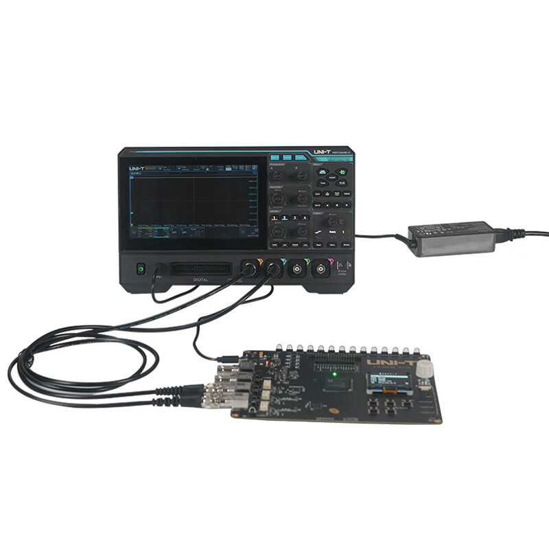 UNI-T high-precision digital oscilloscope four-channel 12-bit high-resolution touch screen desktop oscilloscope MSO1154HD