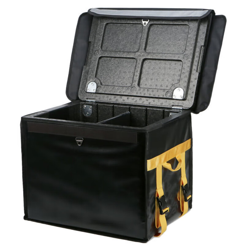 Meituan insulated box for non-takeout food delivery EPP thickened foam 18 liters/43 liters car-mounted thick skin blue small size comes with partition/cup holder/shoulder strap