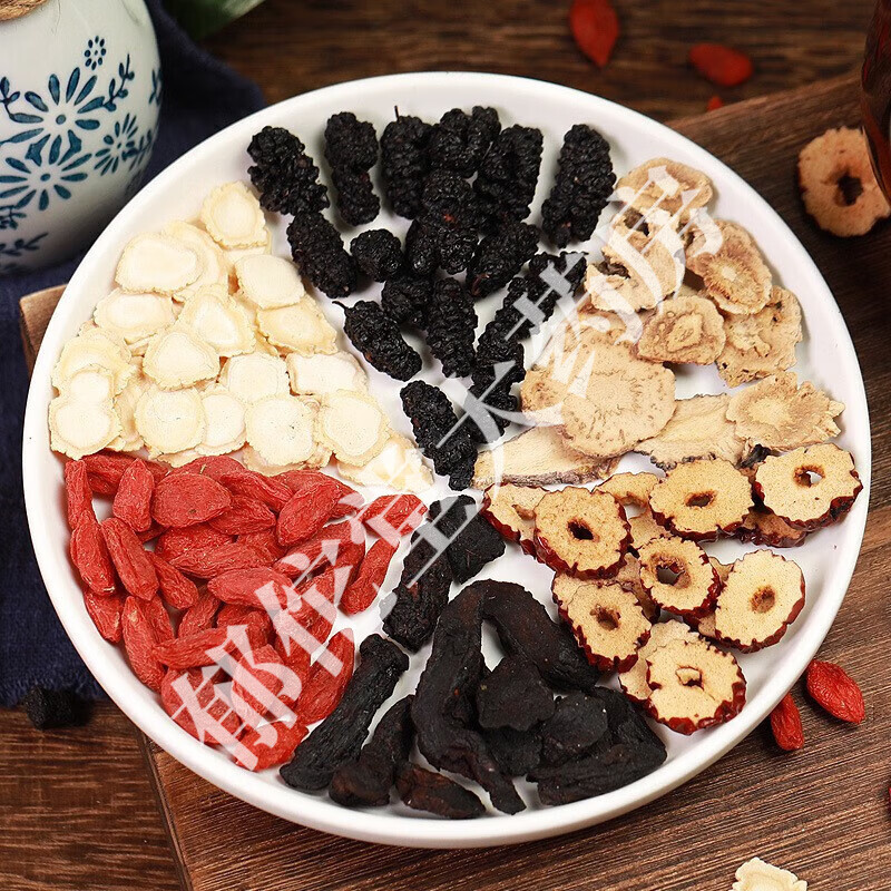 Beijing Tong Ren Tang once a day ginseng, wolfberry, nine treasures health tea for men, maca, polygonatum, ginseng, wolfberry, eucommia male flowers, 1 box of 30 packs