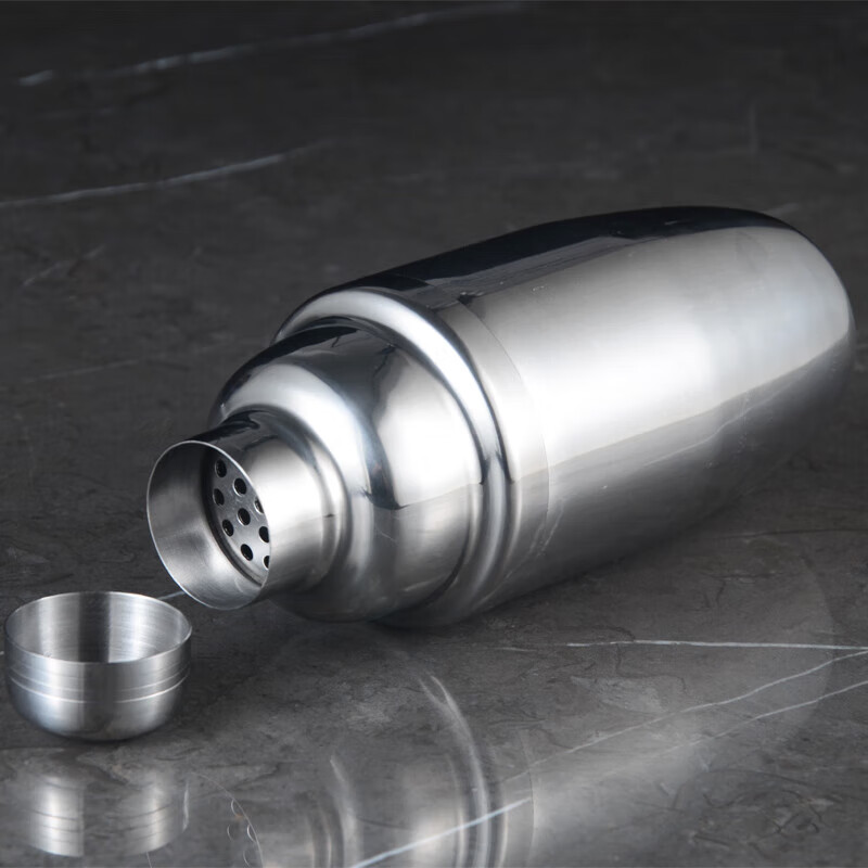 Just life 304 stainless steel cocktail shaker cocktail shaker cocktail cup foreign wine shaker shaker cup cocktail shaker 550ml