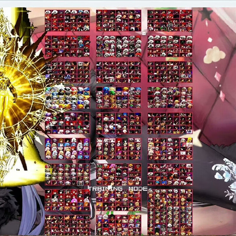 1050 character collection, stand-alone King of Fighters mugen, free all-female fighting game integration, collector's edition, all languages