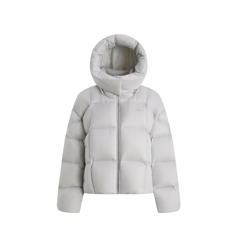 Bingjie BINJORA 25 Short Removable Hood Stand Collar Down Jacket Women's 95 Duck Down Puff Down Jacket Wu Xin's Same Style