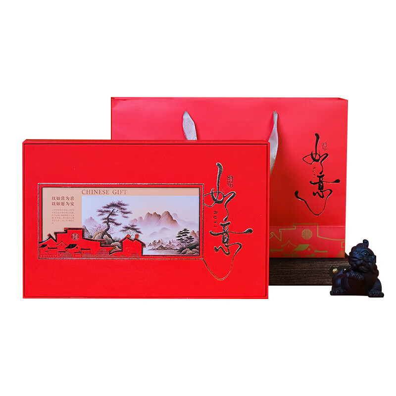 Deja Vu Dahongpao gift box tea Wuyishan rock tea cinnamon aroma oolong tea canned gift random delivery