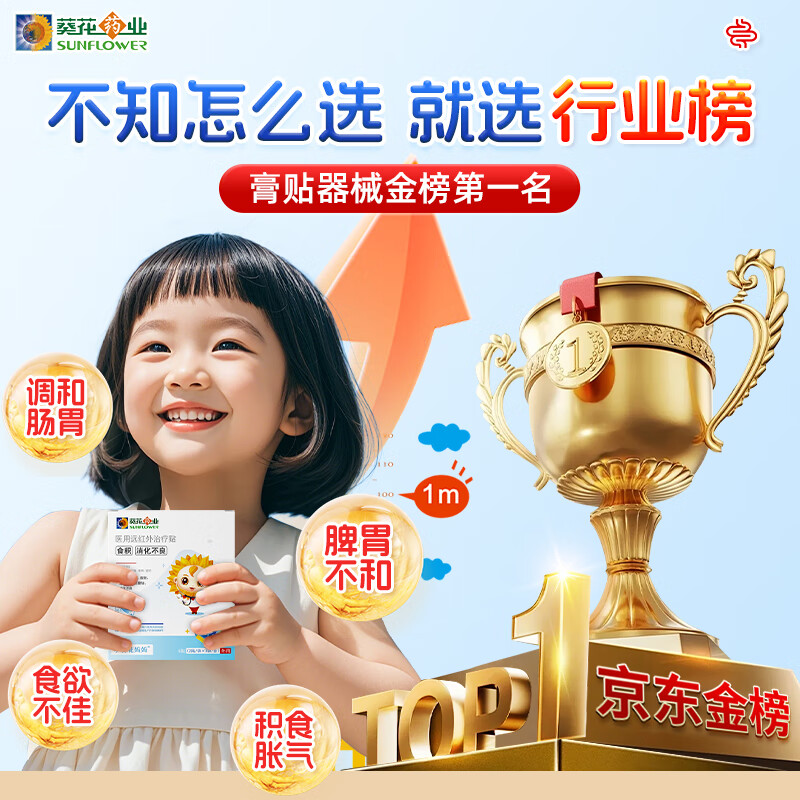 Little Sunflower Mom Pediatric Strengthening Spleen and Digestion Patch 5 boxes