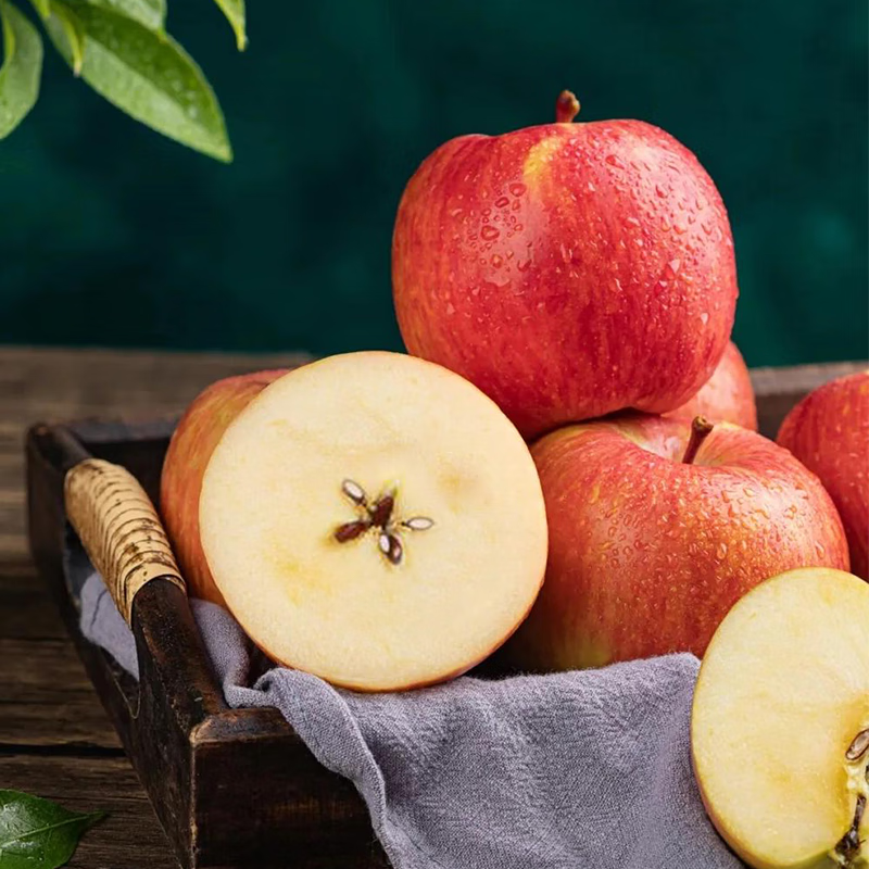 Jingxiansheng Xinjiang Aksu Apple, net weight 8.5kg, single fruit 80-85mm, fresh fruit, straight from the source