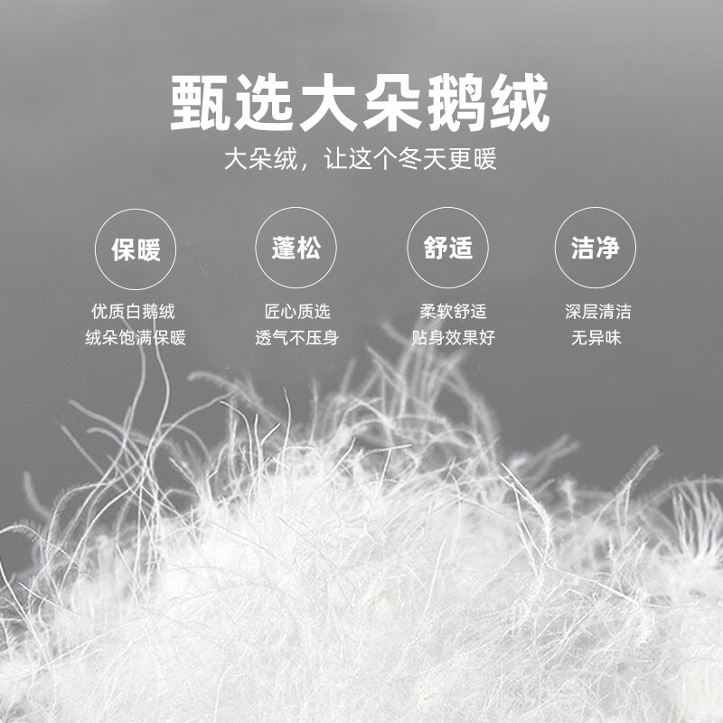 YOUNGOR 25 new style goose down lightweight windproof easy-care down jacket Navy M (170/92A)