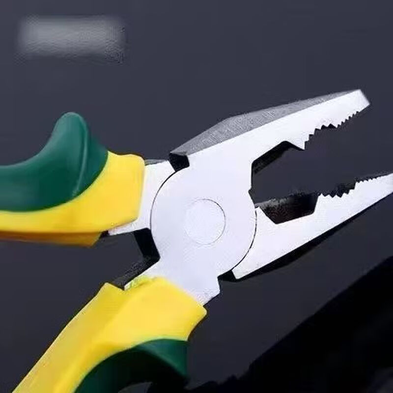 Vinoa vise wire pliers 8 inches 6 inches pliers tool multifunctional household universal needle nose pliers hand towel newly upgraded super hard high carbon steel-home high carbon steel 8 inches flat mouth letter vise smooth