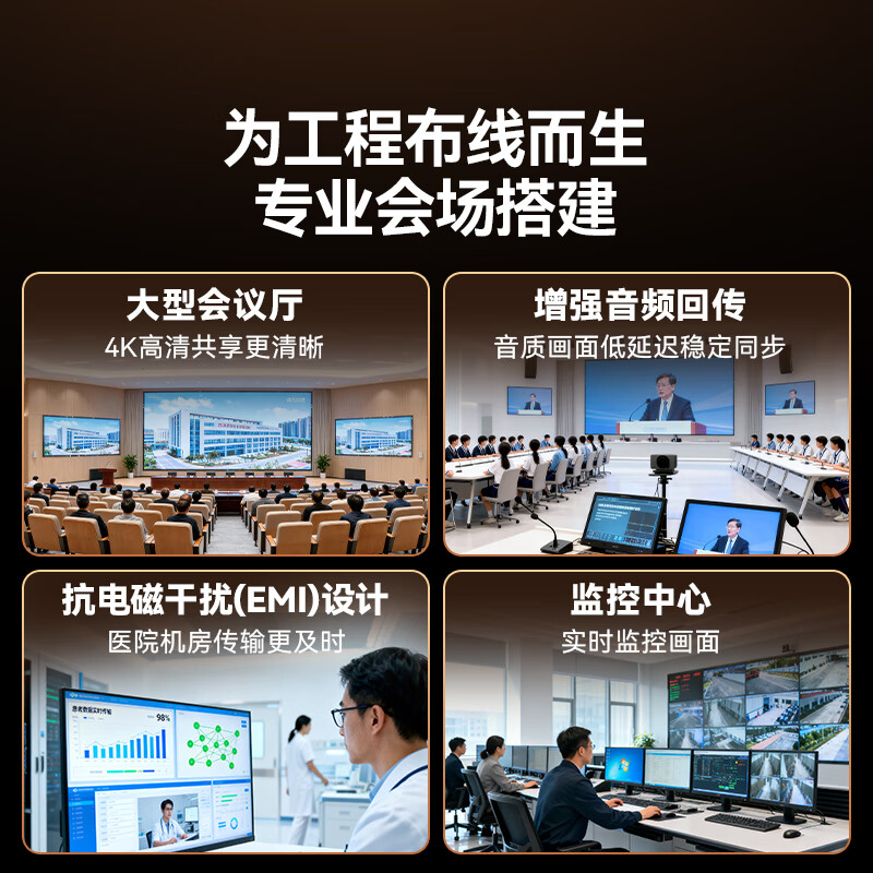 Shanze HDMI cable digital high-definition cable home decoration engineering cable 3D video cable 20 meters laptop set-top box connected to TV projector display data connection cable 200SH8