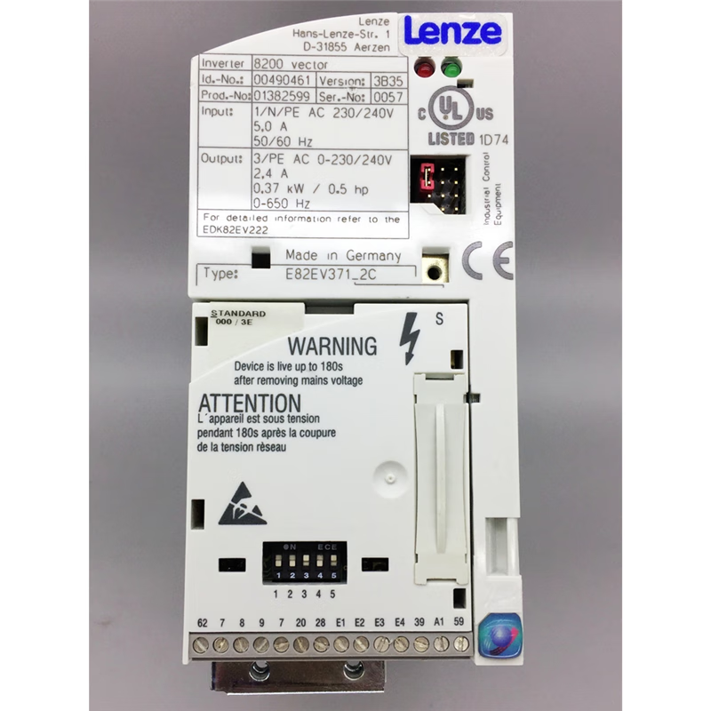 Lenz inverter E82EV371-2C 370W 220V standard standard standard standard
