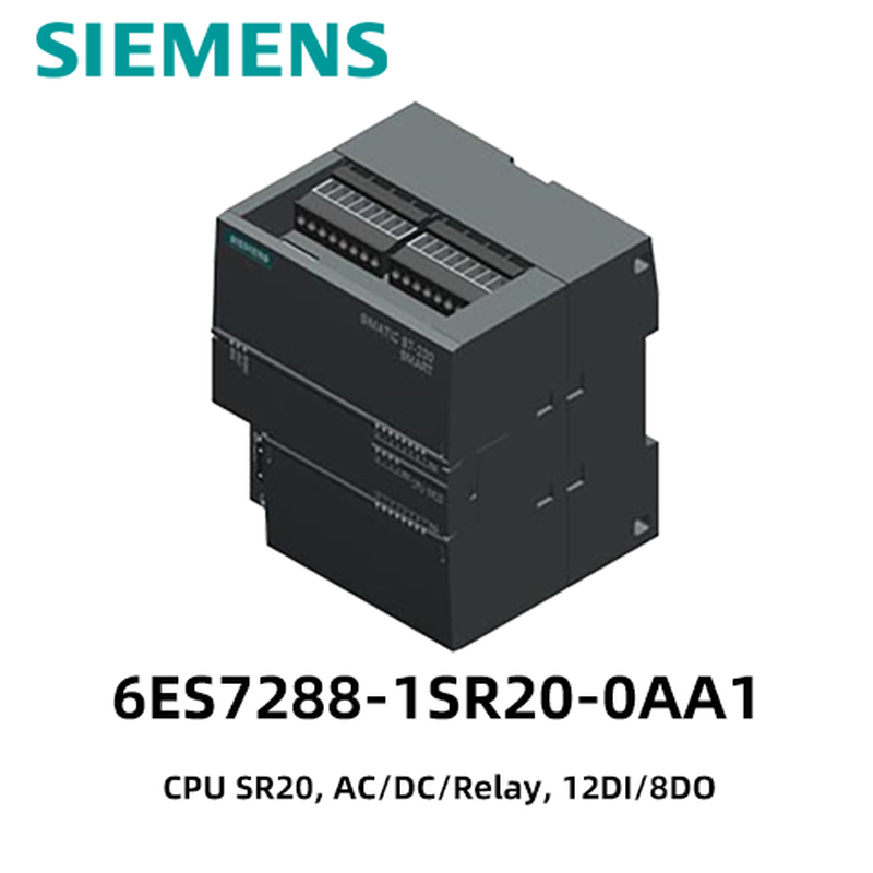 Siemens S7-200 SMART standard CPU module SR20 AC/DC/Relay 12DI/8DO 6ES7288-1SR20-0AA1