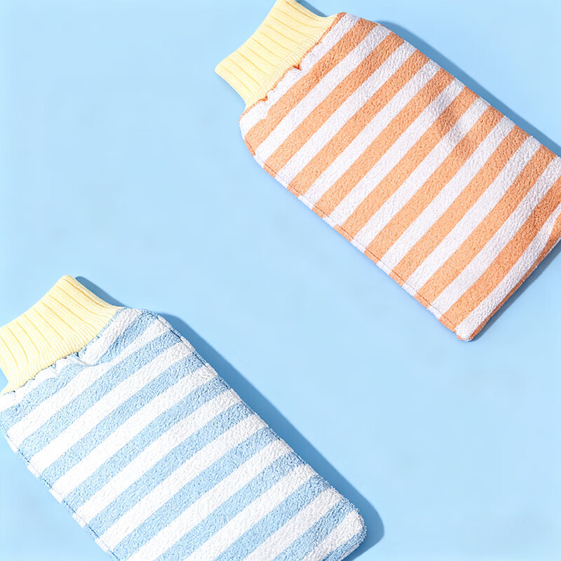 Xingfang bath towel, men's and women's bath towel artifact, bath gloves, back strips, exfoliating bath towel, 2 pieces necessary for home use