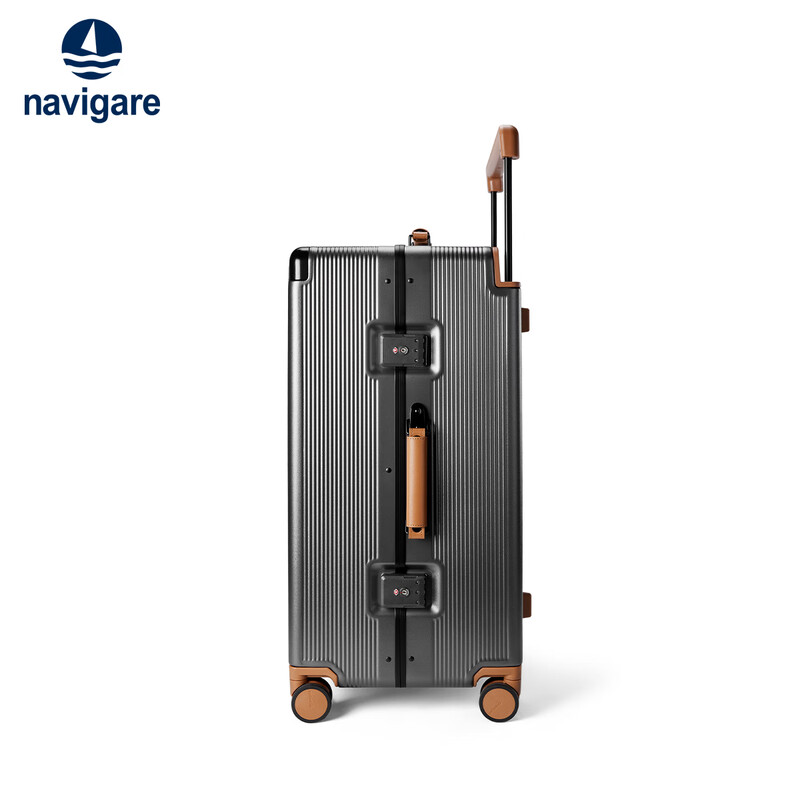 Navigare Italian small sailing ship large-capacity suitcase 26-inch aluminum frame trolley case universal wheel men's and women's travel password box