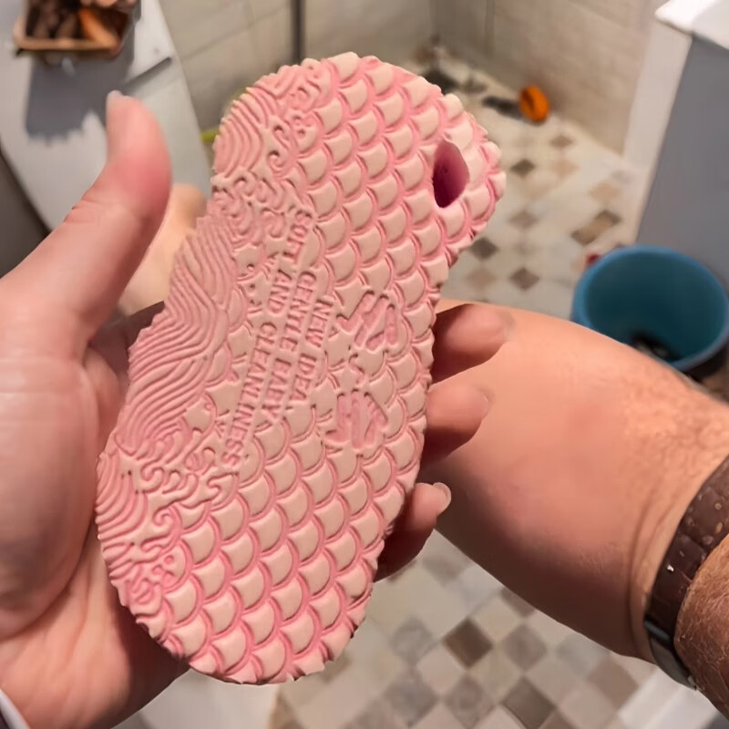 Bath sponge, painless powerful mud rubbing artifact for adults, baby's skin-friendly bath towel, thickened sponge, gray, moist packaging, semi-dry rub, high quality model