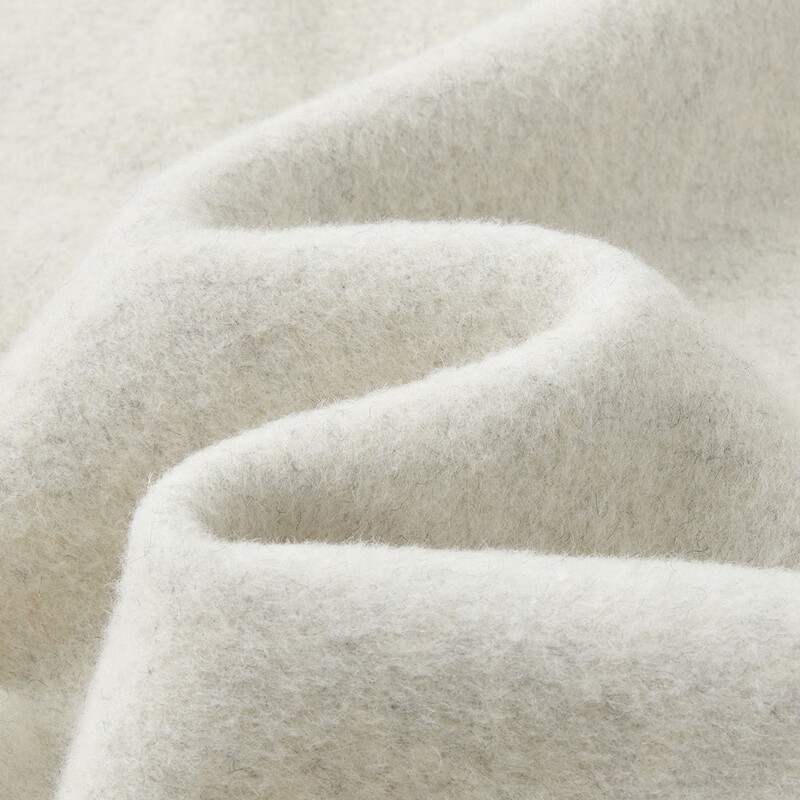 Demana Quiet Luxury Muse Winter Sheep Wool Large Lapel Lace Double-Sided Wool Coat Mid-Length Women's Wool Coat