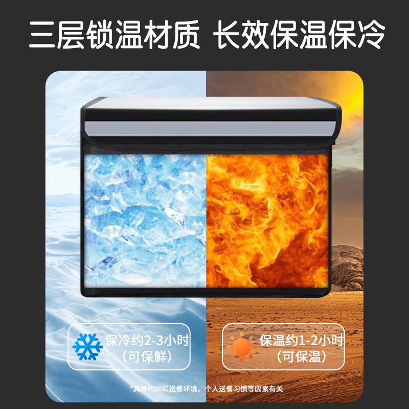 Sheng Fuyong Jingcang Flash Delivery Takeaway Box Insulated Box Electric Vehicle Food Delivery Box Cold and Hot Insulated Delivery Box Outdoor Camping Picnic 62L