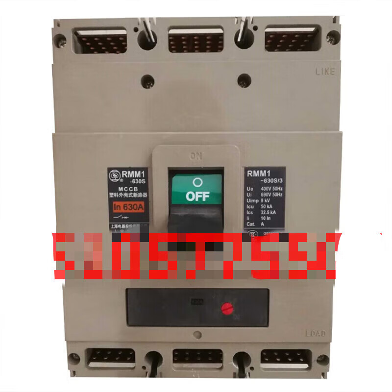 MPPMCK plastic case circuit breaker RMM1-630S 400S air switch 3P4P 630A400A 3P 400A