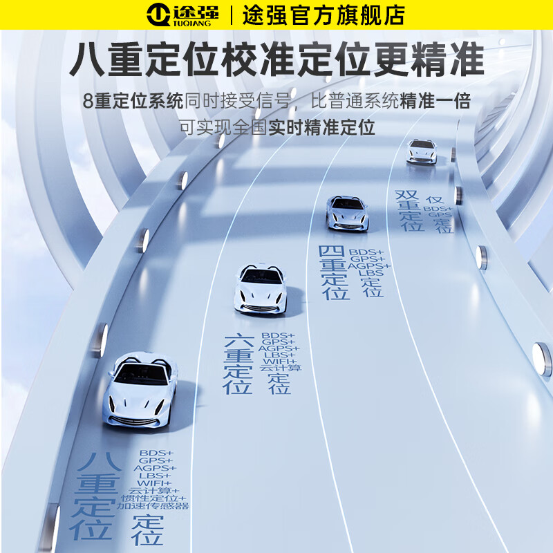 Tuqiang GPS locator tracker OBD car anti-theft tracker vehicle management track query artifact