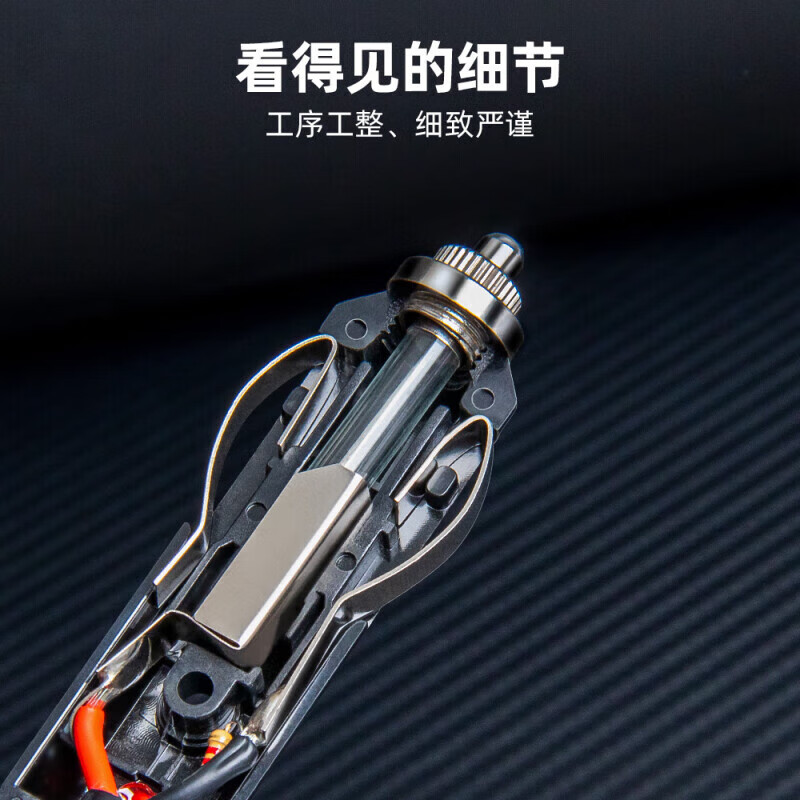 OEMG car cigarette lighter conversion plug pure copper car adapter cigarette lighter extension power cord 12v24v universal 30 cm with fuse heat shrink tube