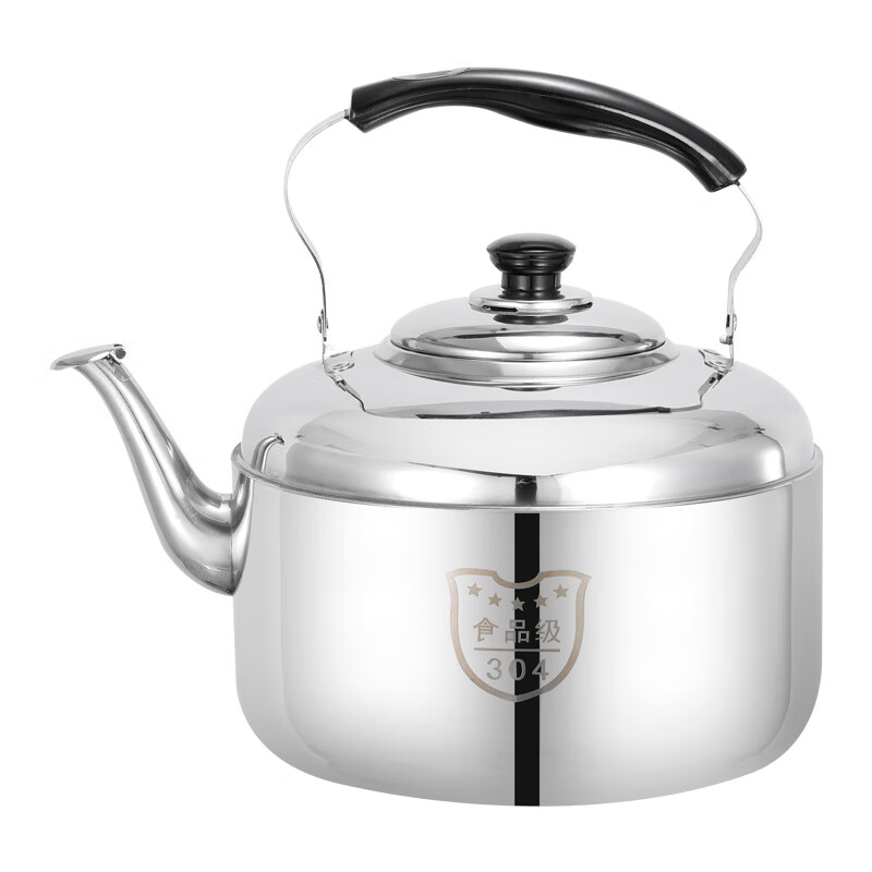 Supor's same style 304 stainless steel whistle large capacity kettle household gas electromagnetic custom printed logo engraving group purchase thickened 304 food grade can hold 1 thermos kettle more 5L 3L-10L