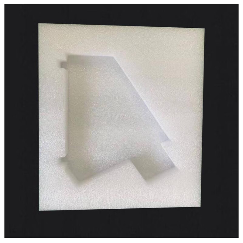 Customized epe pearl cotton high-density foam board packaging customized shock-proof and shatter-proof packing padding black red white 50cm*50cm default white black red remarks 3 pieces 10 mm