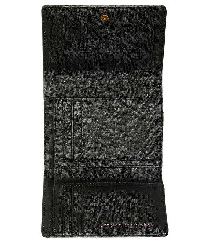 Betsey johnson Wallet Women's Polyurethane Betsey Johnson Black One Size