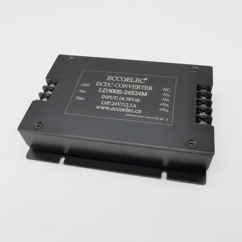 Fanshihong 300W DC isolation regulated power supply module 24V/48V/110V to single channel 12V/15V/24V/28V 300W 24V (18-36) 12V