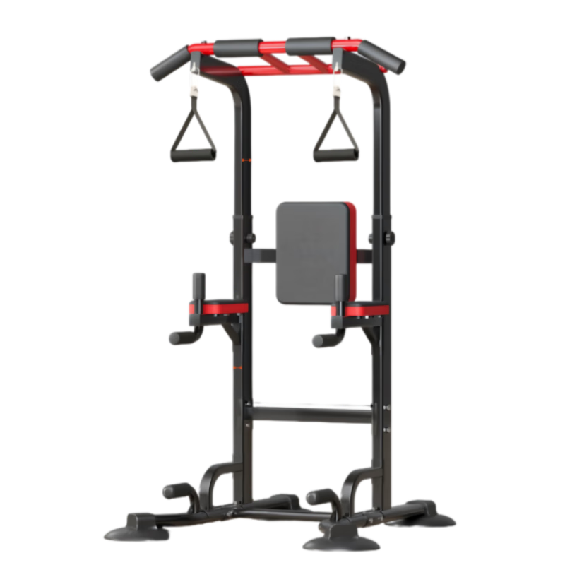 Leverson high-end horizontal bar home indoor pull-up device horizontal bar parallel bar rack single bar floor hanging bar home fitness equipment supreme model + protective gloves + booster belt